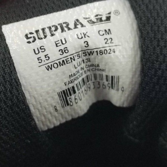 Supra Women's Shoes Skytop Skate Sequence Black - Picture 4 of 8